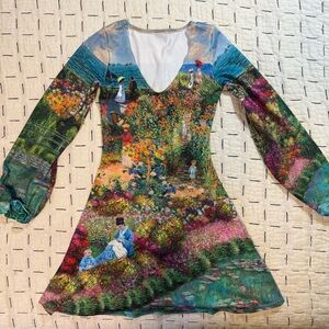 Montage Monet Scoop Bishop Dress